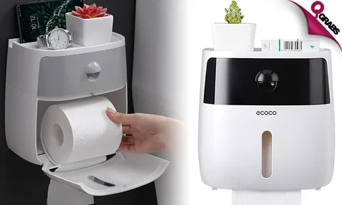 4-in-1 Tissue Box Holder!